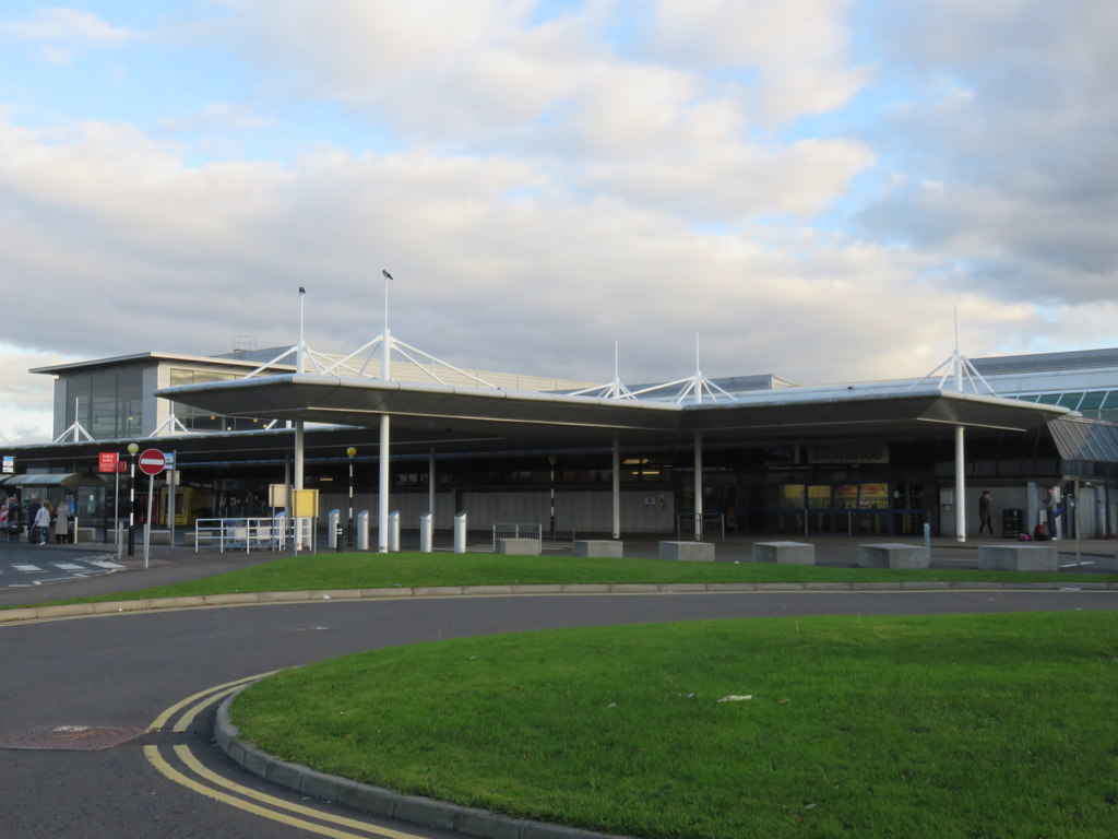 Belfast International Airport serves Belfast in Northern Ireland.