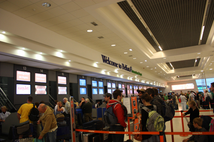 Belfast International Airport has a single passenger terminal.